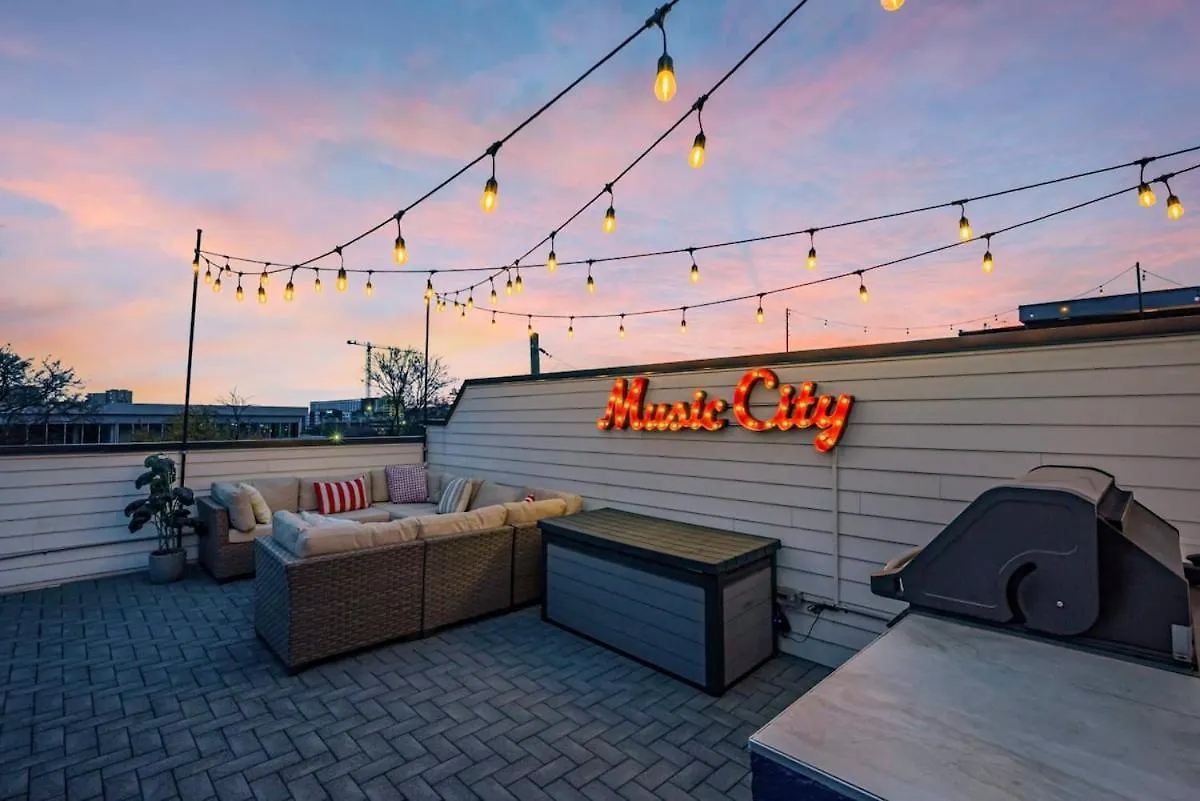 New Nashvegas Downtown Rooftop City Views 13Beds Nashville 0*,